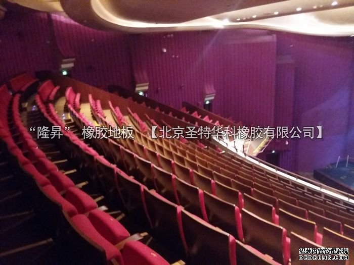 北京市天橋演藝劇場(chǎng)橡膠地板工程案例
