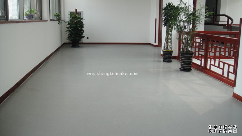 漢能控股集團橡膠地板工程案例實圖