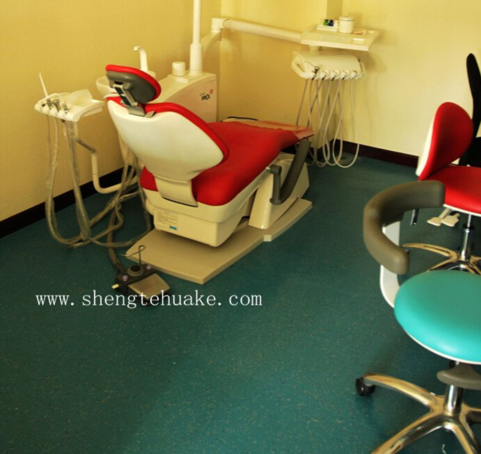 北京佳容口腔門診橡膠地板工程實(shí)圖