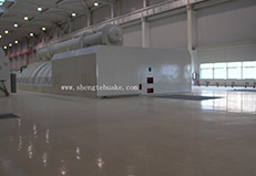 河南鶴壁電廠橡膠地板工程實圖