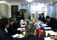 日本橡膠考察團訪問中國橡膠工業(yè)協(xié)會